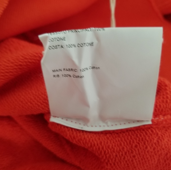 Golden Goose Floral Print Orange Sweatshirt Size S Small - Picture 9 of 9